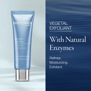 PHYTOMER Vegetal Exfoliant with Natural Enzyme Gentle Face Exfoliator | Cleanses, Eliminates Impurities, Refines Skin's Texture | Safe, Natural Ingre