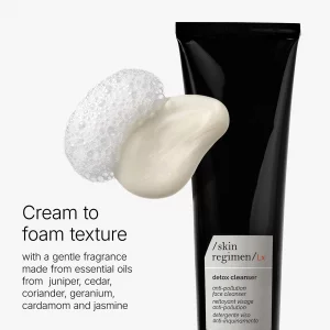 /skin regimen/ Lx Detox Cleanser, Anti-Pollution Face Wash, Removes Makeup, SPF, Urban Dust, Longevity Complex, Natural Aroma, Clean Beauty, Vegan, D