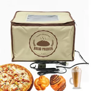 ZvveIIa Bread Proofing Box for Sourdough Baking, Folding Dough Fermentation Box with Digital Temperature & Humidity Control for Bulk Fermentation and