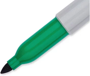 Sharpie Fine Point Permanent Markers, Green, 1 Count