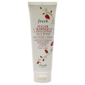 Fresh Sugar Strawberry Exfoliating Face Wash Cleanser Women 4.2 oz
