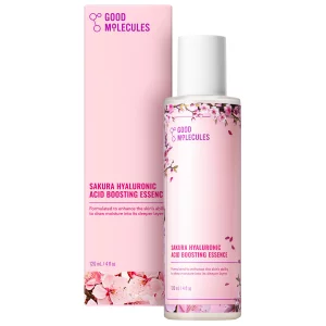 Good Molecules Sakura Hyaluronic Acid Boosting Essence - Ultra Hydrating Facial Moisturizer - Skincare for Hydration, Tightening, Anti Aging, Instant