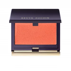 Kevyn Aucoin Sensual Skin Blush - Innocence (soft tangerine: apricot/warm): Cream-to-powder formula. Airbrushed finish. Help blur appearance of textu