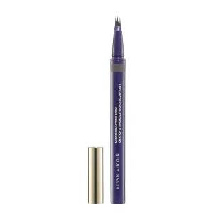 Kevyn Aucoin Micro-Sculpting Brow, Brunette color: A waterproof, superfine multi-tipped pen for creating realistic brow hair strokes. Long wear, prec