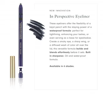 Kevyn Aucoin In Perspective Eyeliner Pencil, Black: Easy Use. Flexibility of a kajal makeup pencil and waterproof. Long wearing. For waterline, lash 