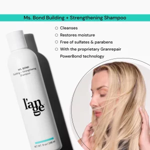 L'ANGE HAIR Ms. Bond Building + Strengthening Shampoo | Restores Hair Bonds | Intensive Treatment for Breakage Recovery | Smooth Finish | Moisturizin