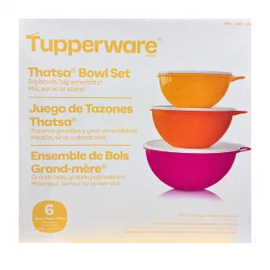 Tupperware Thatsa Bowl Set 3 Bowls -Large, Medium and Small