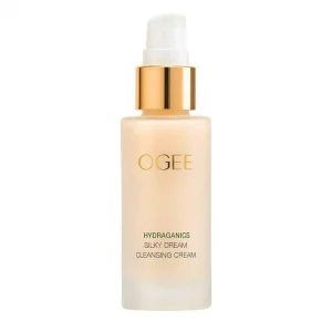Ogee Silk Dream Facial Cleanser Cream - Certified Organic Daily Face Cleanser - Effectively Cleanses, Hydrates & Moisturizes with Bioactive Peptides 