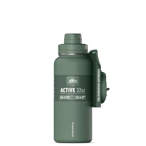 Hydrapeak 32oz Sport Insulated Water Bottle with Straw & Chug Lid, Leak & Spill Proof, Keeps Drinks Cold for 24 Hours, Hot for 12 Hours, Premium Stai