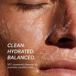 Blueprint Bryan Johnson Gentle Facial Cleanser with SFC & Hyaluronic Acid - Age-Defying Gel Cleanser for Firm, Balanced & Hydrated Skin - Vegan  Fra