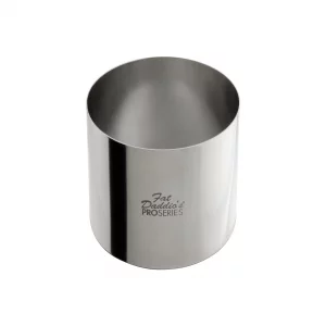 Fat Daddio's Stainless Steel Round Cake & Pastry Ring, 3 x 3 Inch