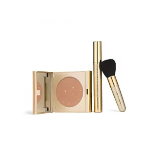 Magic Minerals 4 Pcs Pressed Powder Foundation Set by Jerome Alexander - Color Correcting Concealer for Older Women - Foundation for Mature Skin with