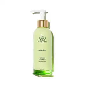 Tata Harper Superkind Refining Cleanser, Gentle Exfoliating Cleanser for Sensitive Skin, Hypoallergenic Skincare, Fragrance Free, Natural Skincare, D