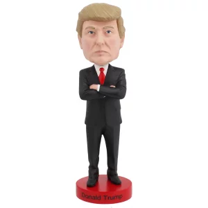 Royal Bobbles Donald Trump, 45th President of The United States - 8 Inches Tall - Collectible Bobblehead Statue