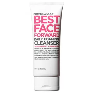 FORMULA 10.0.6 - Best Face Forward Daily Foaming Cleanser for Clear Complexion, Washes away Oil and Impurities, 5 fl oz (150ml)