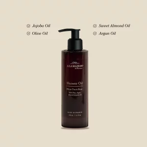 A LA MAISON Cleansing Shower Oil - White Tea & Rose