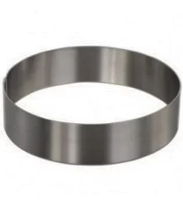 Round Cake Mold/Pastry Ring, S/S, Heavy Gauge (9
