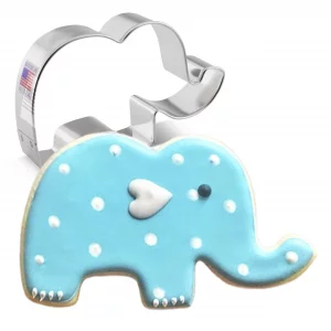 Ann Clark Cute Elephant Cookie Cutter, 4-1/4