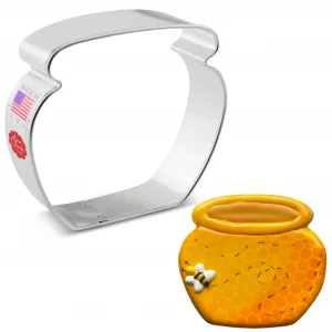 Ann Clark Honey Pot Cookie Cutter, 3-1/2