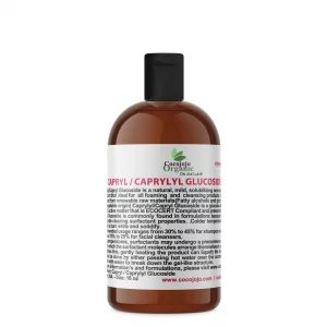 Dr Joe Lab Capryl Glucoside Liquid Surfactant - Caprylyl Natural, Plant Derived - DIY Skin Care - Shower Gels, Foaming, Body Soap, Shampoos Baby Prod
