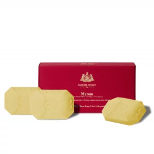 Caswell-Massey Marem Natural Bar Soap for Women, Moisturizing Body Soap Bar for All Skin Types, Made with Essential Oils & Plant-Based Formula for So