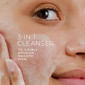RoC Retinol Correxion Deep Wrinkle Serum Facial Cleanser with Niacinamide for Anti-Aging & Fine Lines, Makeup Remover, Ophthalmologist Tested Skin Ca