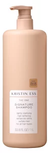 Kristin Ess Hair One Signature Shampoo with Avocado Oil + Castor Oil for Women - Lightly Clarifying Daily Sulfate Free Hydrating Shampoo, Color Safe,