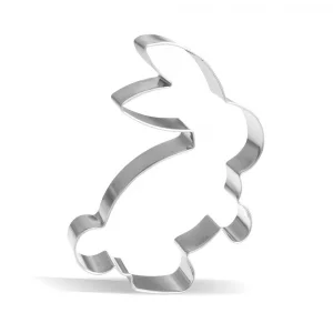4.1 inch Bunny Rabbit Cookie Cutter - Stainless Steel
