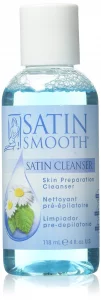 SATIN SMOOTH Skin Preparationic Cleanser, 4.0 Ounce