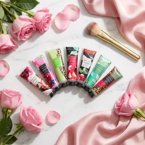 Betsey Johnson Lip Balm Set, 7 Pack Hydrating Lip Balm with Argan Oil & Shea Butter, Moisturizing Lip Balm for Dry Cracked Lips, Cute Scented Mini Li