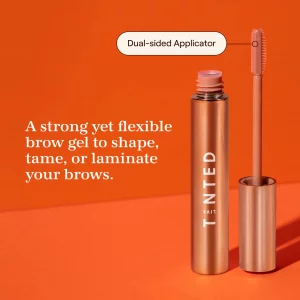 Live Tinted Huebrow Clear Eyebrow Gel - Flexible Hold That Shapes & Laminates with a Dual-Sided Applicator - No Flaking & Easy to Use, 0.425oz / 12.3