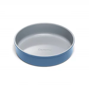 Caraway Non-Stick Ceramic 9 Circle Pan - Naturally Slick Ceramic Coating - Non-Toxic, PTFE & PFOA Free - Perfect for Birthday Cakes, Tartes, & More 