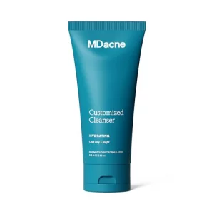 MDacne Hydrating Facial Cleanser with Salicylic Acid 0.5% - Acne Treatment with Plant-Based Ingredients to Remove Dirt & Oil, Protect Skin & Unclog P