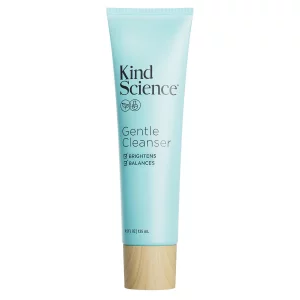 Kind Science Gentle Face Cleanser - Face Wash for Women & Makeup Remover with Vitamin C - Facial Cleanser for Dry Skin - Paraben, Dye & Fragrance Fre