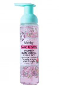 Bella & Bear Sweet n Sassy Watermelon Shower Gel, Bubble Bath & Body Wash - Fruity Foaming Bath Soap for Teens & Tweens