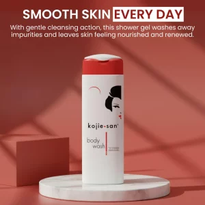 Kojie San Hydrating Body Wash with Moisturizing Hydro Technology, 300ml - Nourishing Shower Gel for Soft, Smooth, and Refreshed Skin