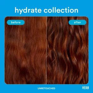 VERB Hydrate Shampoo Cleanses Dry and Frizzy Hair to Reduce Frizz and Add to Moisture Hair, 12 oz