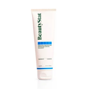 BeautyStat Universal Microbiome Barrier Repair Purifying Cleanser - Gentle Detoxifying Cleanser with Medical Grade MicroSilverBG to Protect Skin and 
