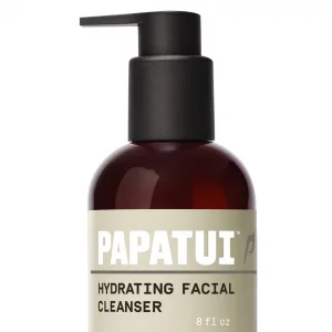 PAPATUI by Dwayne Johnson Hydrating Men's Face Cleanser | Made with Niacinamide, Hyaluronic Acid | Unscented | 8 oz