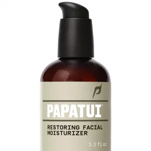 PAPATUI by Dwayne Johnson Restoring Men's Face Moisturizer | Made with Niacinamide, Hyaluronic Acid | Unscented | 3.3 fl oz