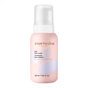 Evereden Multi-Vitamin Kids Body Wash Cool Peach: Gentle Body Wash Sensitive Skin Nourishment & Hydration Formula | Clean Non-Toxic for Kids | 8.5 fl