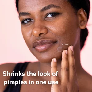 Pixie Hydrocolloid Pimple Patches for Face - Invisible Blemish Patches with Salicylic Acid, Vitamin C, Tea Tree Oil & Niacinamide - Ultra-Thin Cosmet