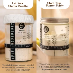 Sourdough Starter Kit with 10