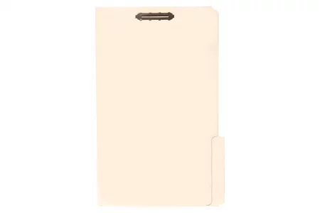50 Legal Size 1/3 Cut Fastener File Folders - Reinforced Top Tab - Durable 2 Prongs Designed to Organize Standard Legal and Medical Files, Law Office