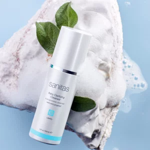 Sanitas Skincare Beta Clarifying Cleanser, Soap Free, Active Cleanser, Salicylic Acid, Cleanser for Blemished Skin, 5 Ounces