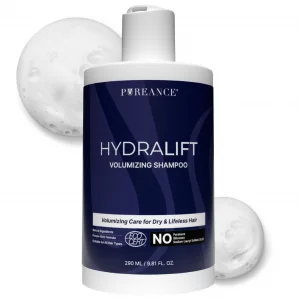 Pureance Hydralift - Volumizing Shampoo for Thinning Hair for Women & Men - Clean Hair Thickening & Volume Shampoo - Sulfate-Free with Wheat Protein,