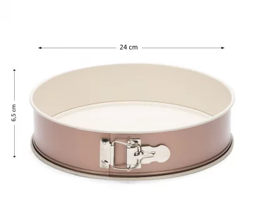 Patisse Ceramic Series Round Springform with double non-stick ceramic coating, 9-1/2