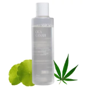 CICA CANABI Acne-Calming & Redness-Relief Toner (6.76 fl oz) with Fermented CICA & Hemp Root for Sensitive, Oily & Combination Skin