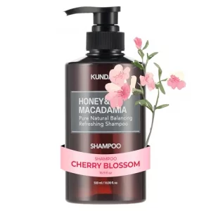 KUNDAL Honey & Macadamia Natural Shampoo Korean Hair Care Shampoo Damage Repair Strengthen, Nourish, with Argan Oil, Free Paraben & Sulfate 16.9 fl o
