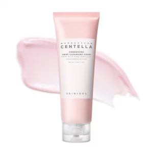 SKIN1004 Poremizing Deep Cleansing Foam, 4.23 fl.oz, 125ml, Makeup Remover, Korean Face Cleanser with Himalayan Pink Salt & Madagascar Centella Asiat